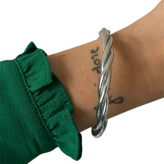 Jonc bouddhiste Torsadé